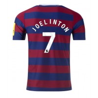 Dres Newcastle United Joelinton #7 Preč 2024-25 Krátky Rukáv